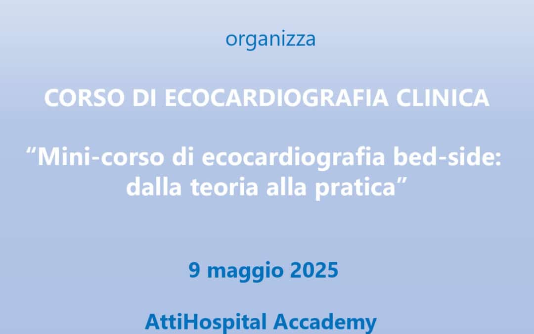 CORSO DI ECOCARDIOGRAFIA CLINICA