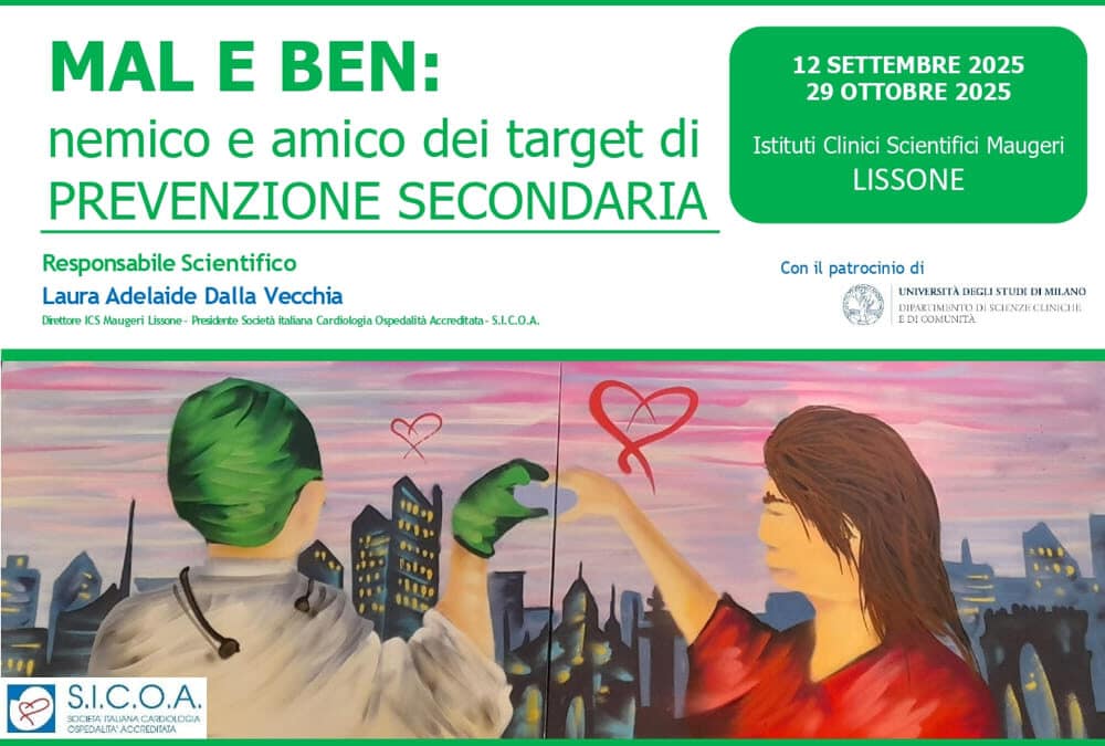 MAL E BEN: nemico e amico dei target di PREVENZIONE SECONDARIA (Lissone)